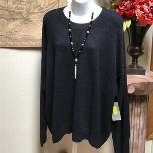 Vince Camuto Black Knit Sweater